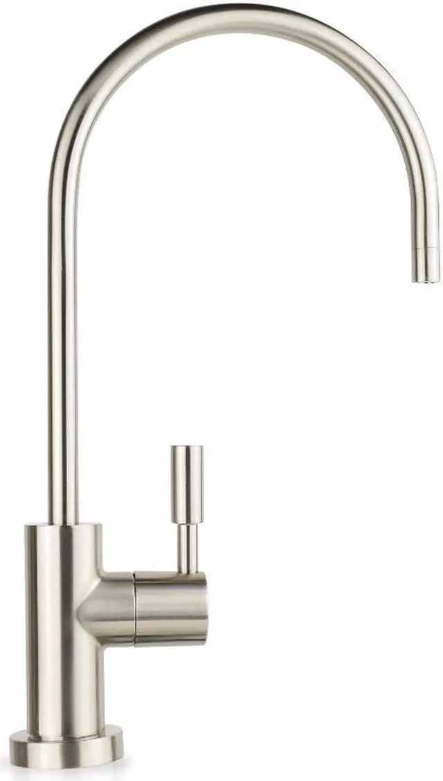 Alt view image 2 of 5 - Hydronix LF-EC25-BN Modern Ceramic RO Reverse Osmosis or Filtered Water Faucet,  Brushed Nickel