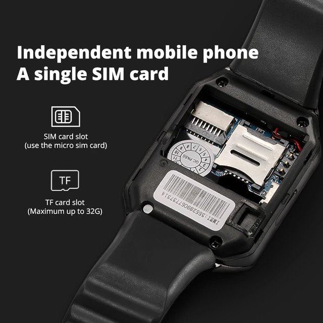 Alt view image 2 of 3 - Smart Watch Smartwatch Passometer DZ09 Support SIM TF Card Smartwatch DZ09 Reminder Smart Watch for IOS Android Phone