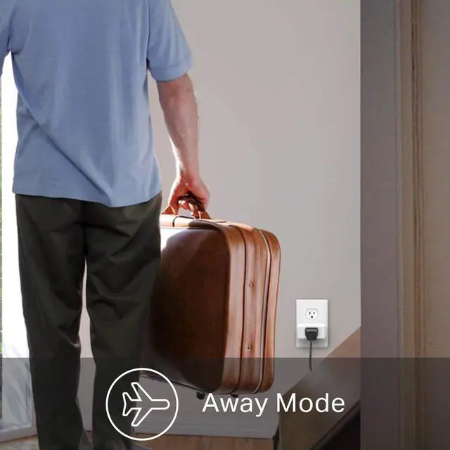 Alt view image 3 of 6 - Kasa Smart WiFi Plug Lite by TP-Link (2-Pack) -12 Amp & Reliable Wifi Connection, Compact Design, No Hub Required, Works With Alexa Echo & Google Assistant (HS103P2), White
