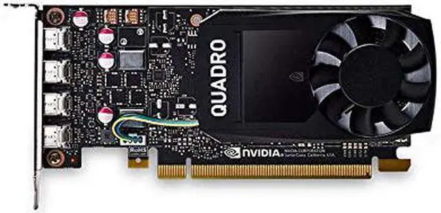 Alt view image 2 of 5 - PNY NVIDIA Quadro P1000 4GB GDDR5 - VCQP1000-PB Graphics Card