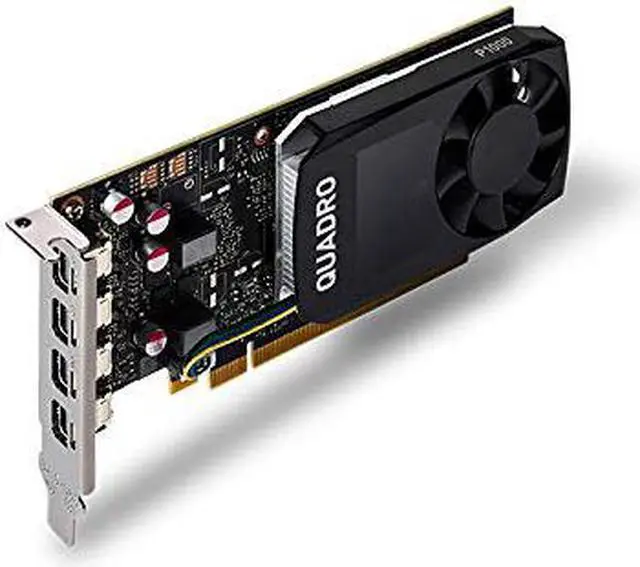 Alt view image 3 of 5 - PNY NVIDIA Quadro P1000 4GB GDDR5 - VCQP1000-PB Graphics Card