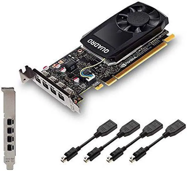 Alt view image 5 of 5 - PNY NVIDIA Quadro P1000 4GB GDDR5 - VCQP1000-PB Graphics Card