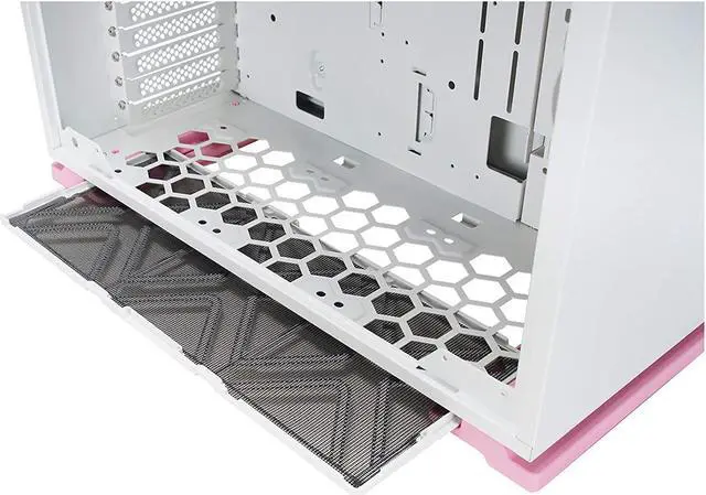 Alt view image 4 of 8 - IN WIN 101 Pink SECC, ABS, PC, Tempered Glass ATX Mid Tower Computer Case Power Supply Compatibility PSII: ATX12V - Length up to 200mm Power Supply
