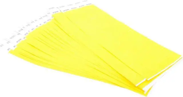 Alt view image 4 of 12 - Baumgartens Security Wrist Band,Tear-Resistant,10"x3/4", 100/PK, YW 85070