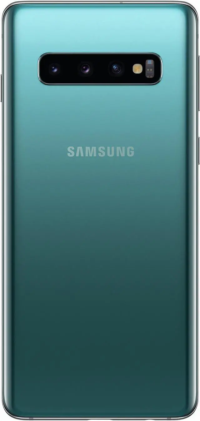 Alt view image 4 of 6 - Samsung Galaxy S10 G973 128GB Unlocked GSM LTE Phone with Triple 12 MP + 12 MP + 16 MP Rear Camera - Prism Green (International Version)
