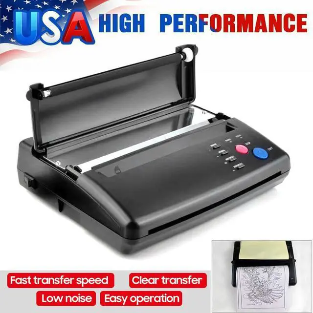 Main image of A4 A5 Tattoo Transfer Stencil Machine Copier Printer Line Drawing Thermal Maker