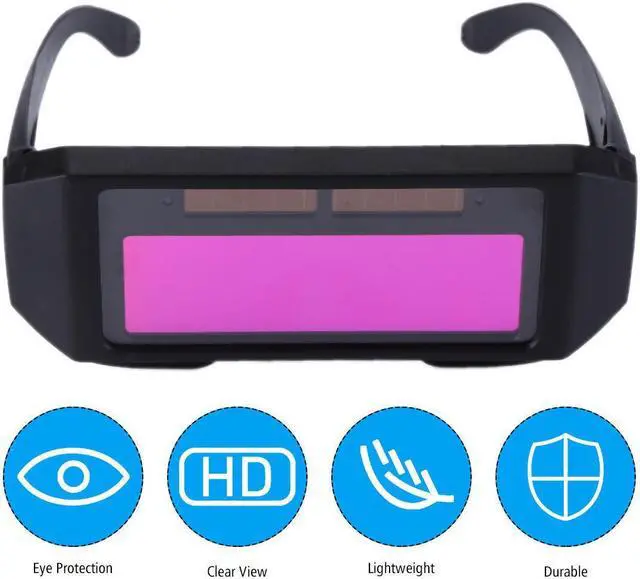 Alt view image 4 of 6 - For Welding Welder Glasses Mask Solar Auto Darkening Welding Helmet Eyes Goggle