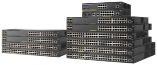 Alt view image 2 of 2 - HPE Aruba 2930F 24G 4SFP - JL259A switch - 24 ports - managed - rack-mountable