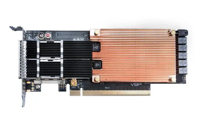 Alt view image 2 of 3 - Cisco Nexus V9P-3 200Gigabit Ethernet Card
