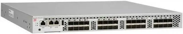Alt view image 2 of 2 - Brocade BR-5120-0008 Fibre Channel Switch w/ 24x 8GB SW SFP, Dual Power & Rails