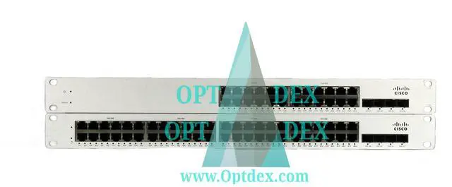 Main image of Cisco Meraki MS22548 L2 Stackable CloudManaged Switch, 48× Gigabit Ethernet, 1 Year License