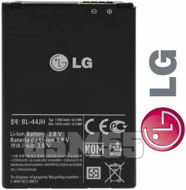 Alt view image 8 of 9 - 2x NEW LG OEM BL-44JH BATTERY FOR OPTIMUS L7, P700, P750 MOTION 4G MS770, MACH