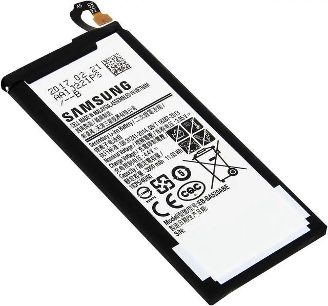 Alt view image 5 of 7 - New OEM Samsung Galaxy A5 2017 Replacement Battery with Tools Set, SM-A520, EB-BA520ABE, 3000mAh