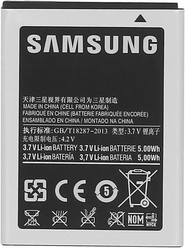 Alt view image 2 of 6 - Samsung Galaxy Ace S5830 S5660 S7250D S5670 i569 Replacement Battery, EB494358VU, 1350mAh