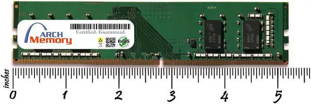 Alt view image 4 of 4 - 4GB 3TK85AT 288-Pin DDR4 2666MHz UDIMM RAM Replacement Memory for HP