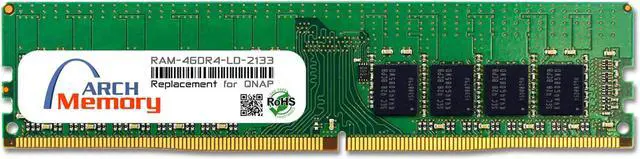 Main image of 4GB RAM-4GDR4-LD-2133 DDR4-2133 PC4-17000 288-Pin UDIMM RAM Replacement Memory for QNAP