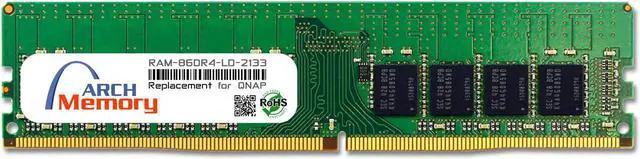 Main image of 8GB RAM-8GDR4-LD-2133 DDR4-2133 PC4-17000 288-Pin UDIMM RAM Replacement Memory for QNAP
