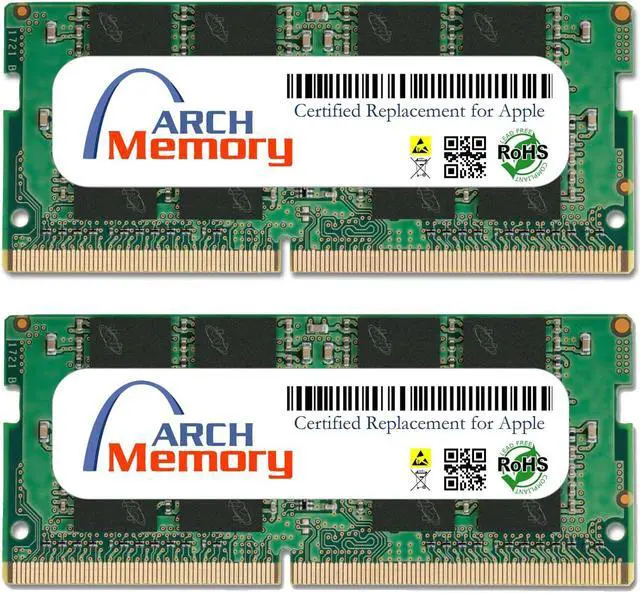 Main image of 32GB Kit MUQP2G/A (2 x 16GB) 260-Pin DDR4 So-dimm RAM Replacement Memory for Apple