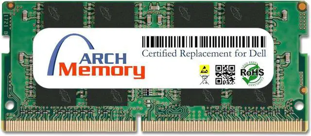 Main image of 16GB SNPCRXJ6C/16G AA075845 260-Pin DDR4 Sodimm 2666MHz RAM Replacement Memory for Dell