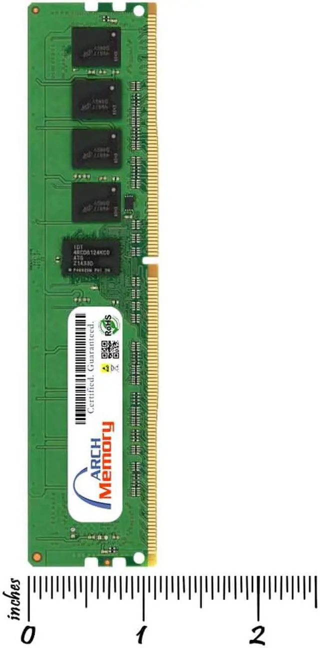 Alt view image 3 of 4 - 4GB SNPY8R2GC/4G A7910486 288-Pin DDR4 ECC RDIMM 2133MHz Server RAM Replacement Memory for Dell