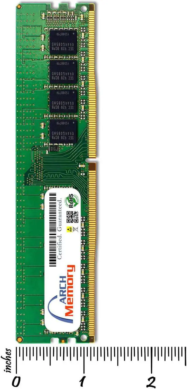 Alt view image 3 of 4 - 8GB 3TQ39AA 288-Pin DDR4 2666MHz ECC UDIMM RAM Replacement Memory for HP