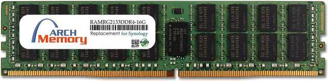 Main image of 16GB RAMRG2133DDR4-16G 288-Pin DDR4-2133 PC4-17000 ECC RDIMM Server RAM Replacement Memory for Synology