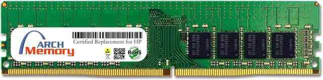 Main image of 8GB 819880-B21 288-Pin DDR4 ECC UDIMM RAM Replacement Memory for HP