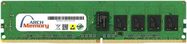 Main image of 16GB RAM-16GDR4ECK0-RD-2666 288-Pin DDR4-2666 PC4-21300 RDIMM Server RAM Replacement Memory for Qnap