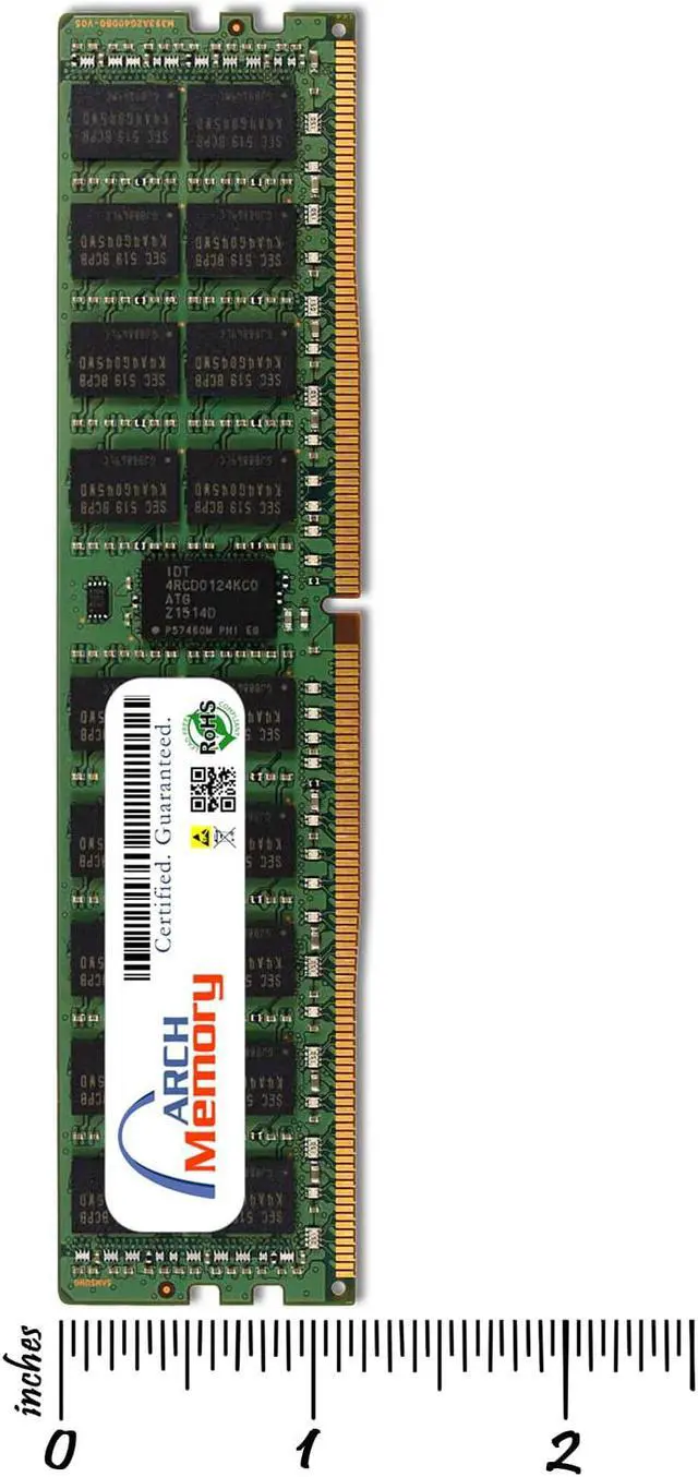 Alt view image 4 of 4 - 32GB 4ZC7A08709 DDR4 2933 Rdimm PC4-23466 RAM Replacement Memory for Lenovo