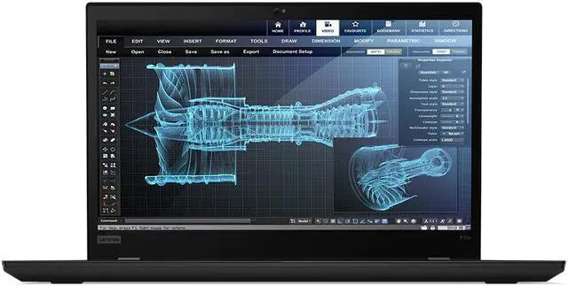 Alt view image 8 of 12 - Lenovo ThinkPad P15S 15.6" FHD Laptop i7-10510U 8GB 256GB SSD W10 Nvidia P520