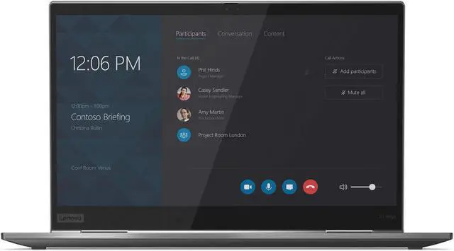 Alt view image 2 of 6 - Lenovo ThinkPad X1 Yoga Gen 4 Laptop, 14.0" FHD IPS Touch  400 nits, i7-8565U,   UHD Graphics, 8GB, 256GB SSD, Win 10 Pro
