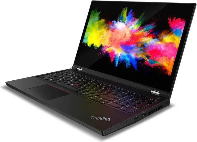 Alt view image 3 of 7 - Lenovo ThinkPad P15 Intel Laptop, 15.6" FHD IPS  500 nits, i9-10885H, NVIDIA Quadro T2000 4GB, 16GB, 512GB SSD, Win 10 Pro