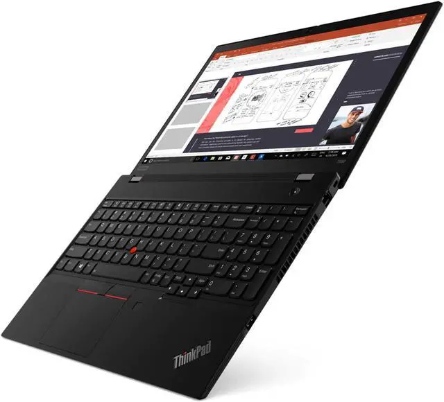 Alt view image 3 of 6 - Lenovo ThinkPad T590 Laptop, 15.6" FHD IPS 250 nits, i5-8265U, UHD Graphics, 8GB, 256GB SSD, Win 10 Pro