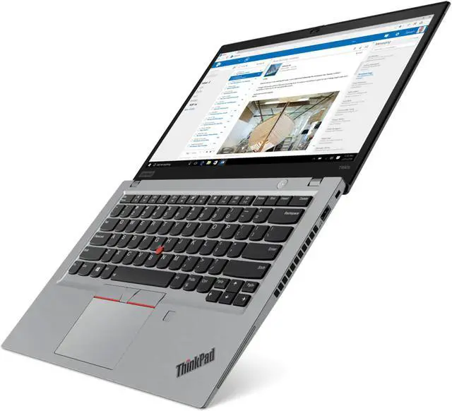 Alt view image 3 of 6 - Lenovo ThinkPad T490S Laptop, 14.0" IPS  500 nits, i7-8565U,   UHD Graphics, 16GB, 1TB SSD, Win 10 Pro