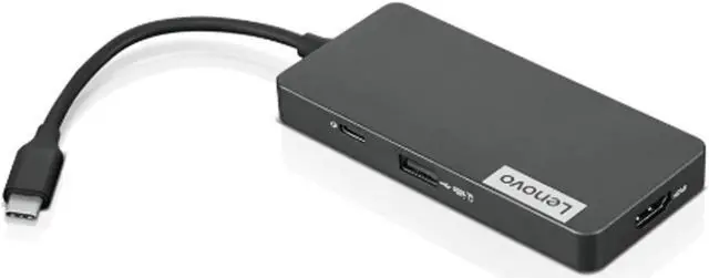 Alt view image 3 of 14 - Lenovo USB-C 7-in-1 Hub