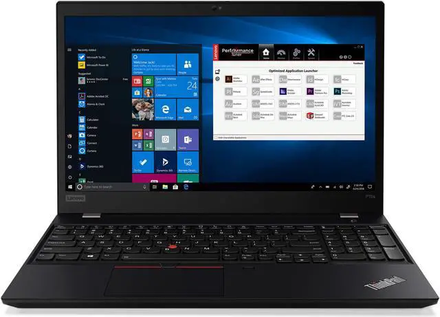 Alt view image 2 of 6 - Lenovo ThinkPad P15s Mobile Workstation Laptop, 15.6" FHD IPS  250 nits, i5-10210U,  Quadro P520 2GB, 8GB, 256GB SSD, Win 10 Pro