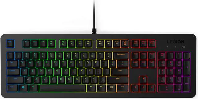 Alt view image 3 of 7 - Lenovo Legion K300 RGB Gaming Keyboard - US English