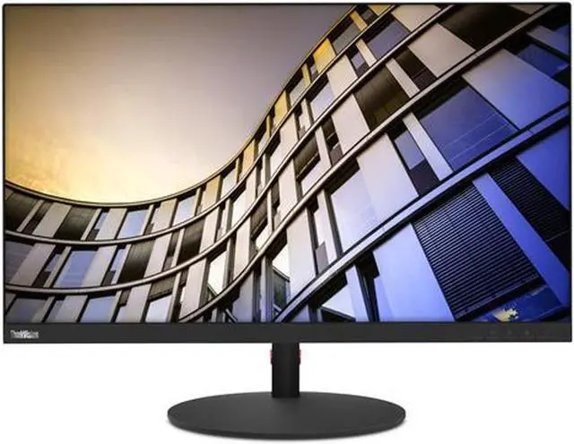 Alt view image 12 of 20 - Lenovo ThinkVision T27p-10 27" 3840 x 2160 (4K) IPS HDMI DisplayPort USB-C VESA Pivot Swivel Tilt Height Adjust Monitor