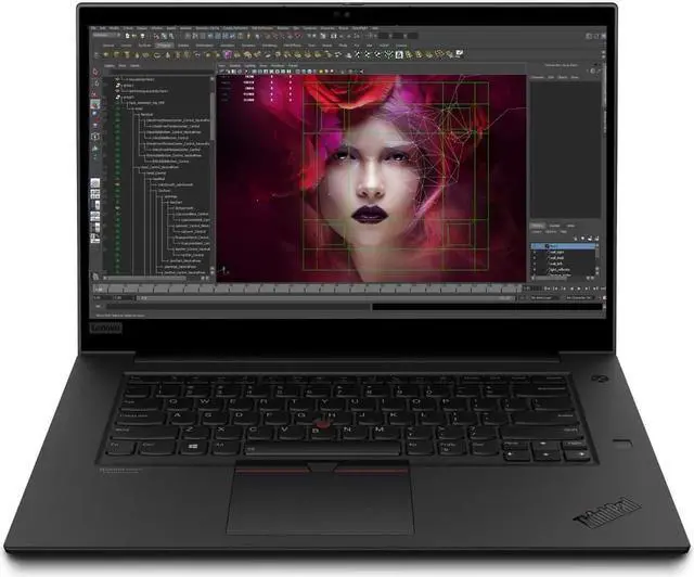 Alt view image 2 of 8 - Lenovo ThinkPad P1 Gen 3 Intel Laptop, 15.6"" FHD IPS 500 nits, i7-10750H, Quadro T1000 with Max-Q 4GB, 16GB, 512GB, Win 10 Pro