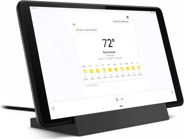 Alt view image 3 of 14 - Lenovo Smart Tab M8, 8" IPS Touch  350 nits, 2GB, 32GB