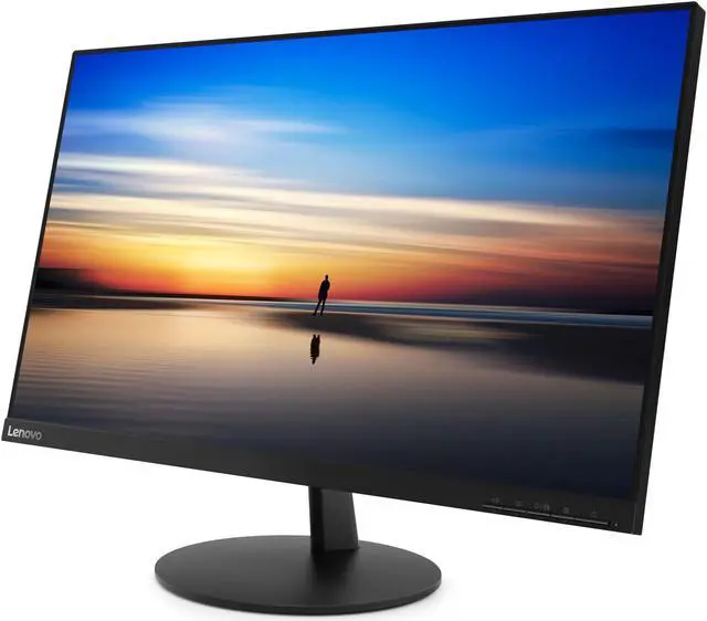 Alt view image 3 of 20 - Lenovo L27M-28 27" FHD IPS LED Backlit LCD USB Type-C Monitor, FreeSync, Wide Angle, Narrow Bezel, 75Hz, 4ms, Vesa Mount Capable, 65E6KAC1US, Black