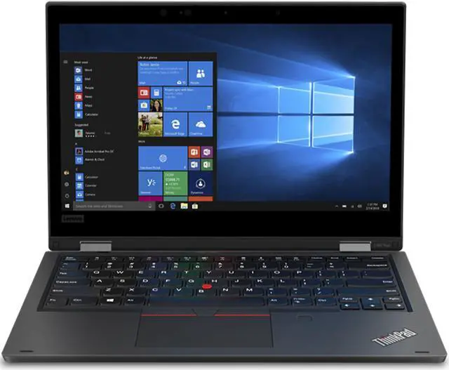 Used - Good: Lenovo ThinkPad L390 Yoga Laptop, 13.3