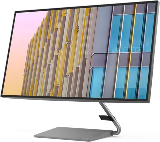 Alt view image 16 of 20 - Lenovo 27 inch QHD Monitor - Q27h-10, 27 inch" IPS