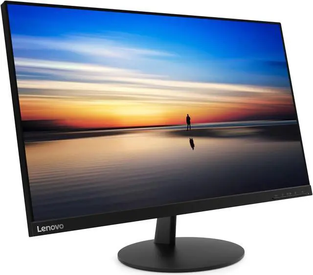 Alt view image 2 of 20 - Lenovo L27M-28 27" FHD IPS LED Backlit LCD USB Type-C Monitor, FreeSync, Wide Angle, Narrow Bezel, 75Hz, 4ms, Vesa Mount Capable, 65E6KAC1US, Black