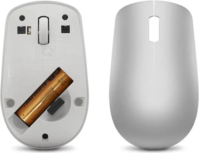 Alt view image 4 of 13 - Lenovo 530 Wireless Mouse (Platinum Grey)