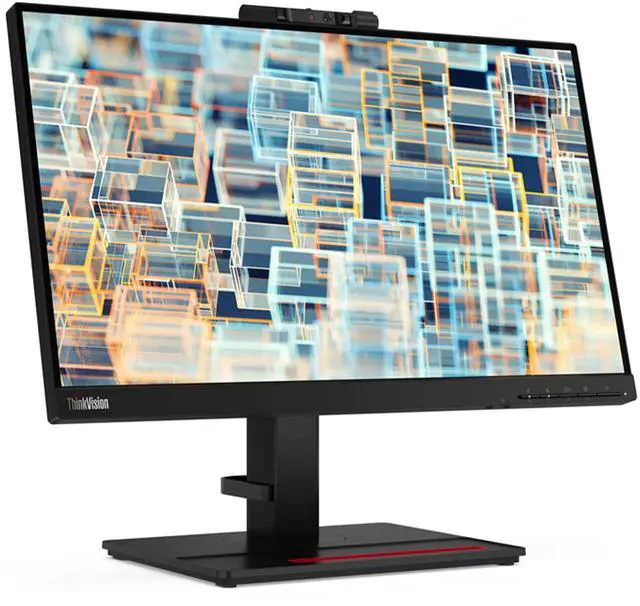 Alt view image 2 of 20 - Lenovo ThinkVision T22v-20 21.5" 16:9 Full HD VoIP IPS 60Hz LCD Monitor with Built-in Speakers
