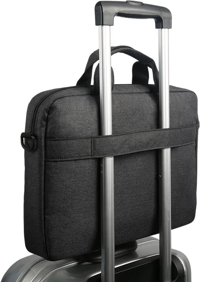 Alt view image 6 of 20 - Lenovo T210 Carrying Case for 15.6" Notebook, Accessories, Books, Gear - Black