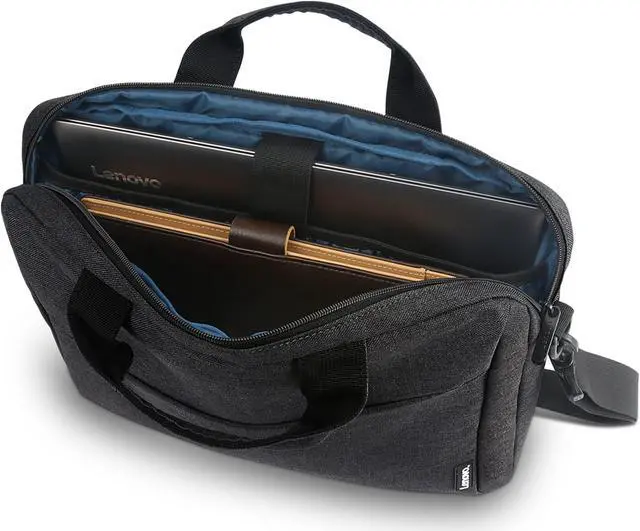 Alt view image 3 of 20 - Lenovo T210 Carrying Case for 15.6" Notebook, Accessories, Books, Gear - Black