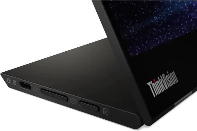 Alt view image 6 of 20 - Lenovo ThinkVision M14t 14" USB-C Mobile Monitor with Touch Screen