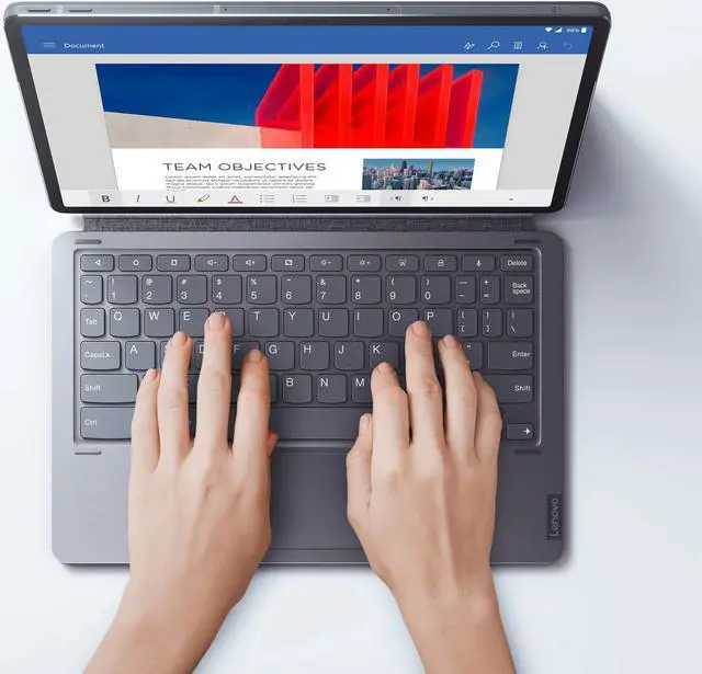Alt view image 5 of 10 - Lenovo Tab P11 Pro Tablet, 11.5" Touch 350 nits, 6GB, 128GB, Android 10 w/ Lenovo Precision Pen 2